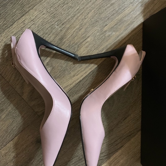 Lavender string back heels - Picture 5 of 8